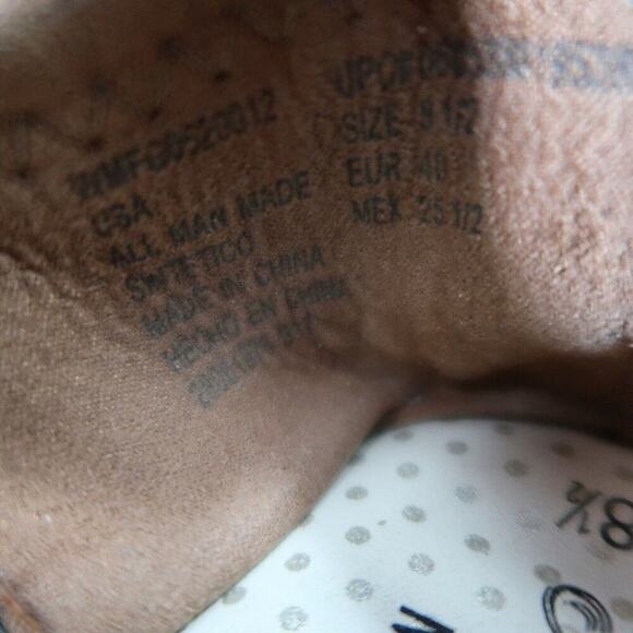 Faded Glory Shoes Womens 8.5 Ballet Flats Slip On Scrunch Memory Foam Comfort - Picture 15 of 15